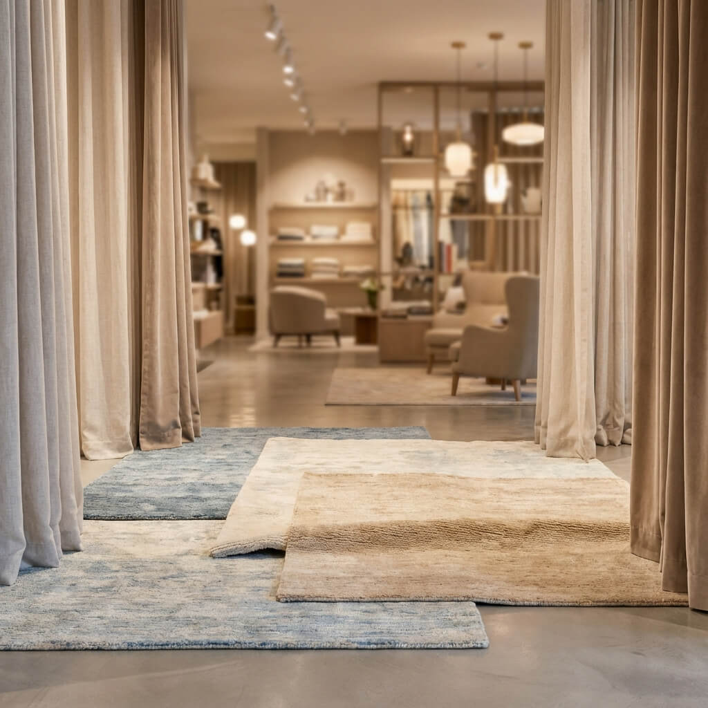 Taşanlar Halı Antalya Kepez Mağaza Görünümü