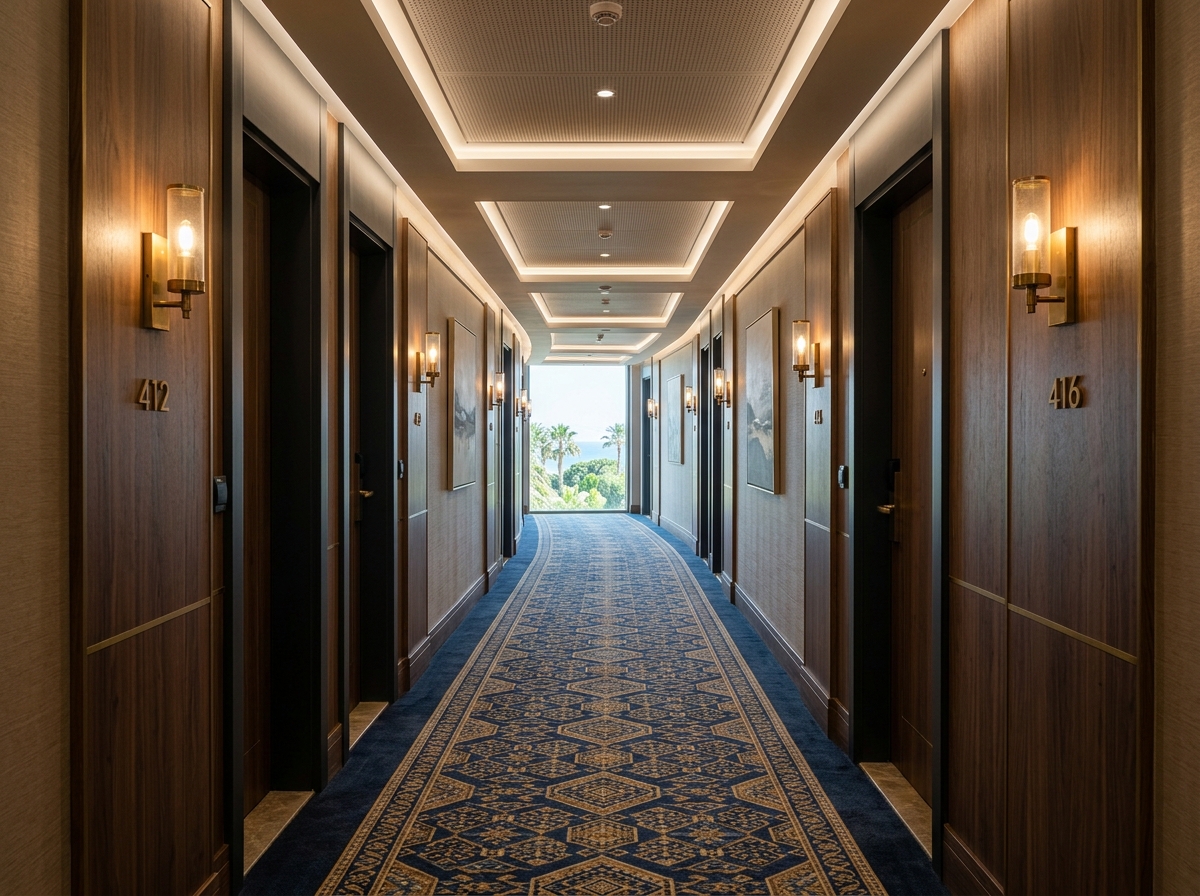 Otel Halıları Antalya - Lüks Otel Koridor ve Oda Halısı